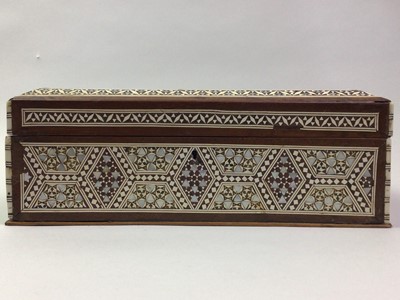 Lot 55 - EASTERN BONE INLAID CASKET