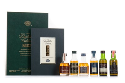 Lot 159 - CLASSIC MALTS DISTILLERS EDITION MINIATURE SET (6 MINIS)