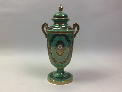 Lot 80 - NORITAKE TWIN HANDLED VASE