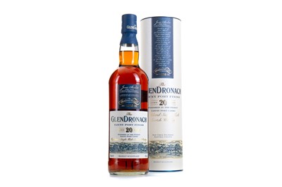 Lot 166 - GLENDRONACH 20 YEAR OLD TAWNY PORT FINISH