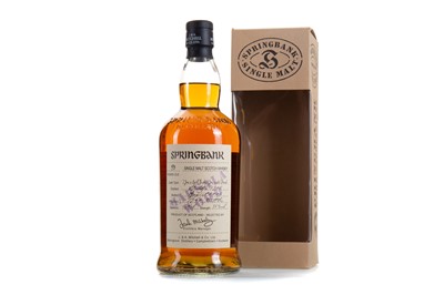 Lot 198 - SPRINGBANK 1996 9 YEAR OLD MARSALA WOOD