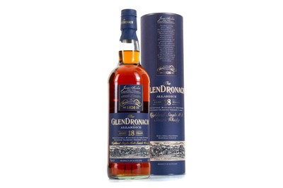 Lot 208 - GLENDRONACH 18 YEAR OLD ALLARDICE