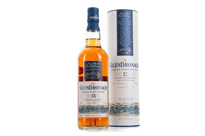 Lot 216 - GLENDRONACH 15 YEAR OLD TAWNY PORT FINISH