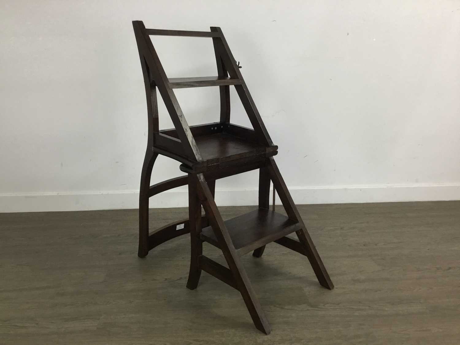 Lot 134 - REPRODUCTION SET OF MAHOGANY METAMORPHIC