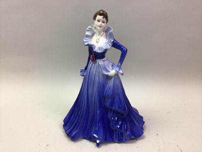 Lot 265 - COLLECTION OF COALPORT AND OTHER FIGURE ORNAMENTS