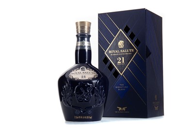 Lot 187 - CHIVAS ROYAL SALUTE 21 YEAR OLD KRISTJANA S WILLIAMS LIMITED EDITION 75CL