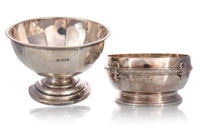 Lot 26 - TWO GEORGE V SILVER BOWLS