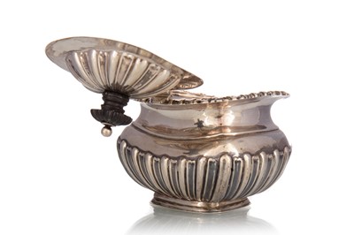 Lot 27 - LATE VICTORIAN SILVER CADDY