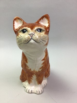 Lot 313 - BABBACOMBE POTTERY CAT