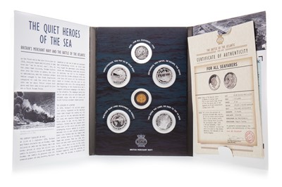 Lot 89 - THE BATTLE OF THE ATLANTIC COIN SET