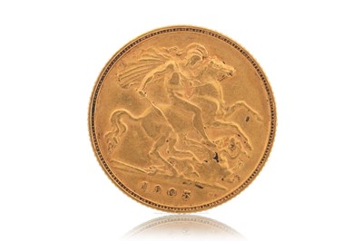 Lot 94 - EDWARD VII HALF SOVEREIGN