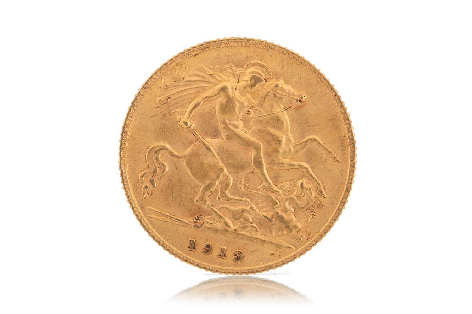 Lot 96 - GEORGE V HALF SOVEREIGN