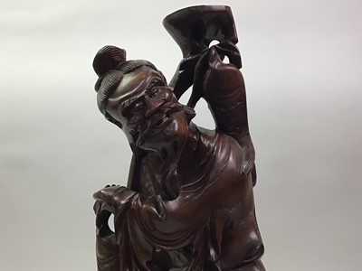 Lot 209 - JAPANESE FIGURE OF A FISHERMAN