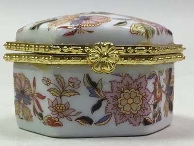 Lot 298 - COLLECTION OF TRINKET BOXES