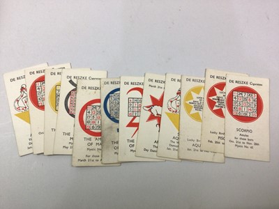 Lot 300 - GROUP OF CIGARETTE AND TRADE CARDS