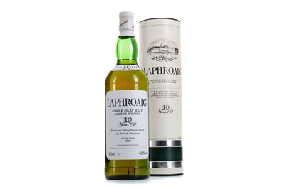 Lot 255 - LAPHROAIG 10 YEAR OLD PRE-ROYAL WARRANT 1L