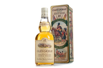 Lot 256 - GLEN MORAY 12 YEAR OLD ARGYLE & SUTHERLAND HIGHLANDERS 75CL