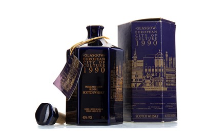 Lot 261 - DOUGLAS LAING GLASGOW EUROPEAN CITY OF CULTURE 1990 DECANTER 75CL