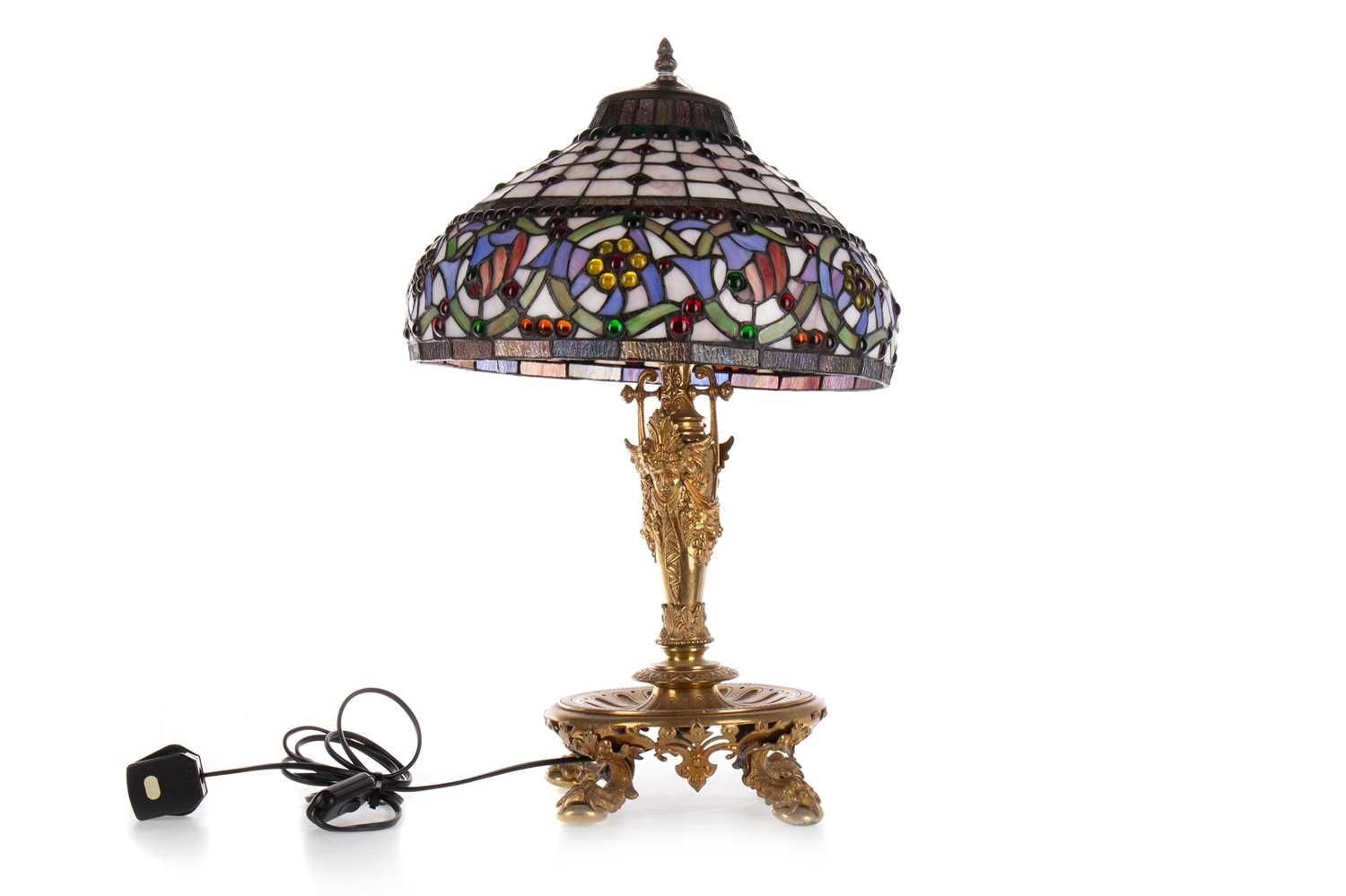 Lot 841 - ART NOUVEAU TABLE LAMP