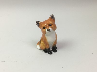 Lot 252 - JOHN BESWICK FIGURE OF A FOX