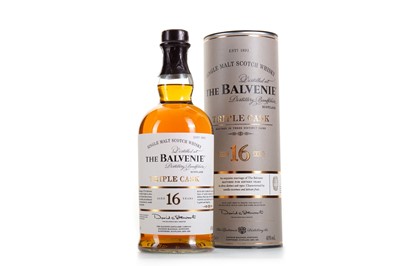 Lot 280 - BALVENIE 16 YEAR OLD TRIPLE CASK