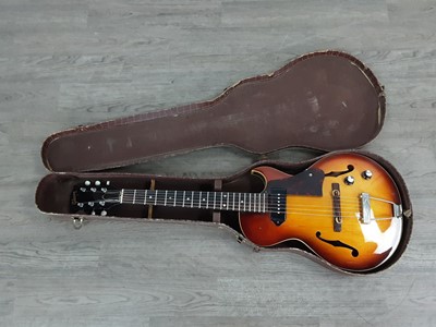 Lot 1001 - GIBSON ES-140 ELECTRIC HOLLOW BODY GUITAR