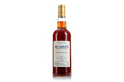 Lot 291 - PORT CHARLOTTE 15 YEAR OLD PRIVATE CASK #0150 SPIORAD NA ROINN