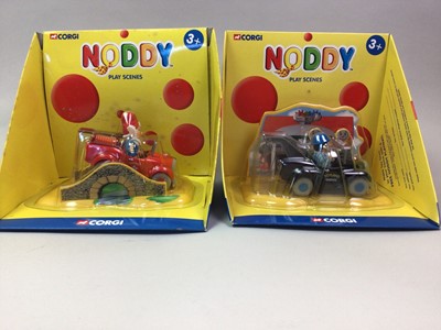 Lot 347 - CORGI, SIX BOXED NODDY MODELS