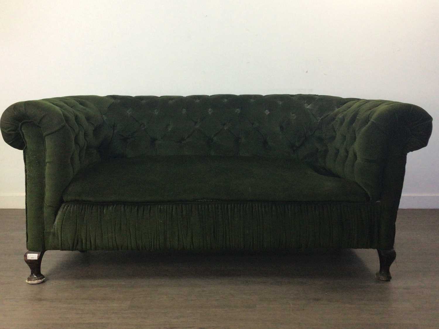 Lot 182 - CHESTERFIELD SETTEE