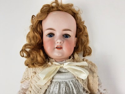 Lot 1032 - ARMAND MARSEILLE, LARGE BISQUE HEAD SOCKET DOLL