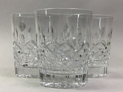 Lot 359 - SET OF FOUR WATERFORD CRYSTAL TUMBLERS