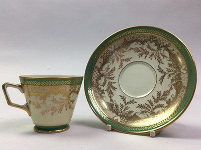 Lot 364 - GROSVENOR CHINA, JACKSON & GOSLING LTD PART TEA SERVICE