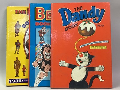 Lot 411 - COLLECTION OF BEANO, BROONS AND DANDY ANNUALS