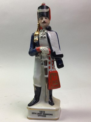 Lot 407 - COLLECTION OF CERAMIC MILITARY FIGURES