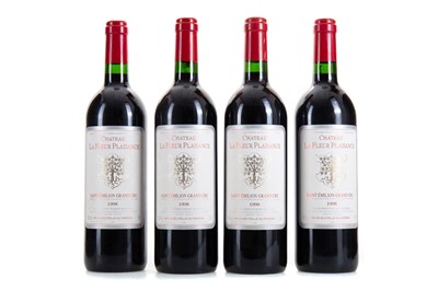 Lot 662 - 4 BOTTLES OF CHATEAU LA FLEUR PLAISANCE 1998 SAINT-EMILION