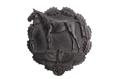 Lot 62 - THIRD REICH SA RIDER EQUESTRIAN PLAQUE