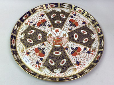 Lot 467 - DERBY CIRCULAR TRAY