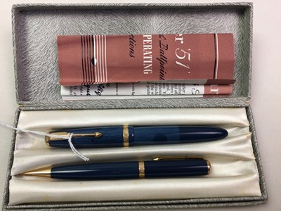 Lot 532 - TWO PARKER PEN AND PENCIL SETS