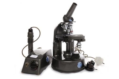 Lot 639 - C.BAKER OF LONDON MICROSCOPE underlit...