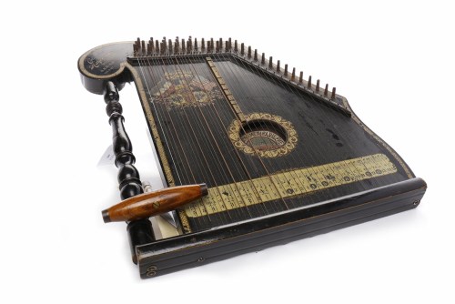 Lot 645 - COLUMBIA MANDOLIN HARP German made...