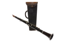 Lot 648 - RIVIERE & HAWKES CLARINET inscribed Riviere &...