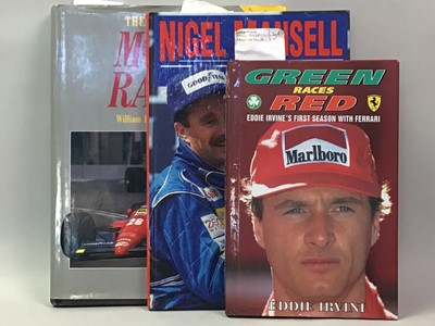 Lot 641 - FORMULA 1, SIGNED BIOGRAPHIES, AUTOBIOGRAPHIES AND BOOKS