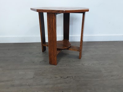 Lot 509 - STAINED WOOD TABLE