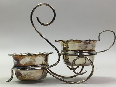 Lot 591 - COLLECTION OF SILVER PLATED WARE