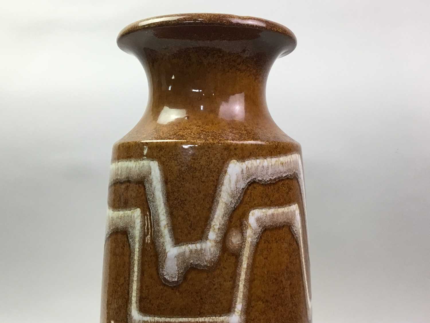 Lot 643 - LARGE WEST GERMAN VASE