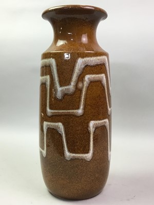 Lot 643 - LARGE WEST GERMAN VASE