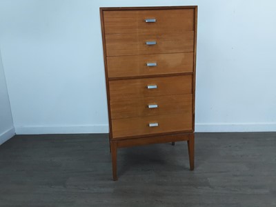 Lot 632 - TEAK CHEST OF DRAWERS