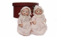 Lot 839 - TWO ARMAND MARSEILLE BABY DOLLS mould number...
