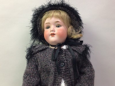 Lot 1039 - ARMAND MARSEILLE, BISQUE HEAD SOCKET DOLL