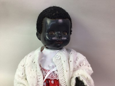 Lot 1047 - PEDIGREE, MOULDED BLACK DOLL